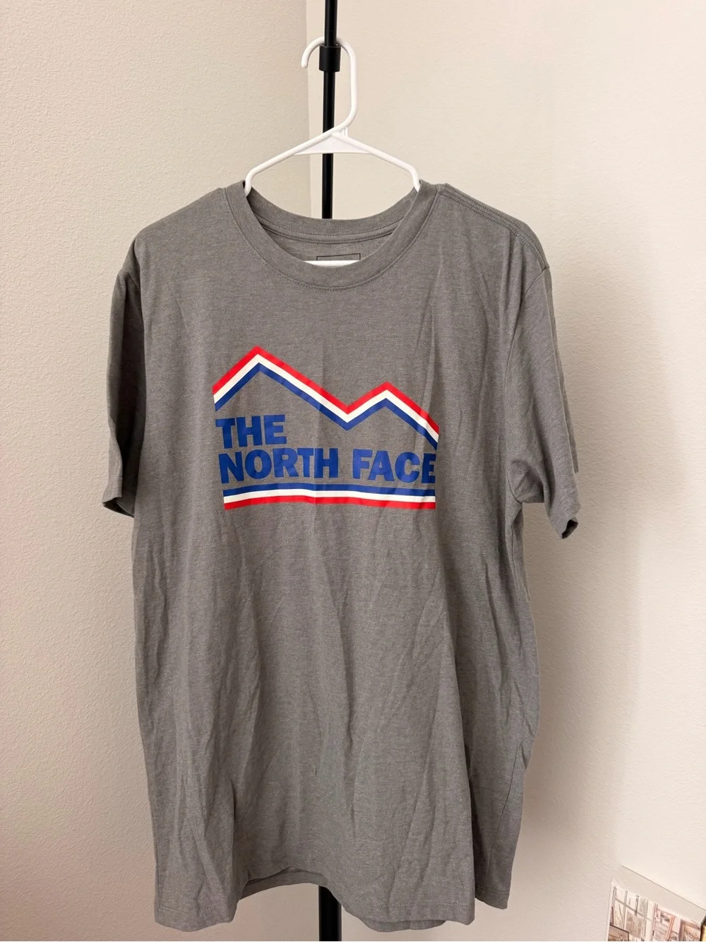 The North Face Men’s Gray Logo T‑Shirt